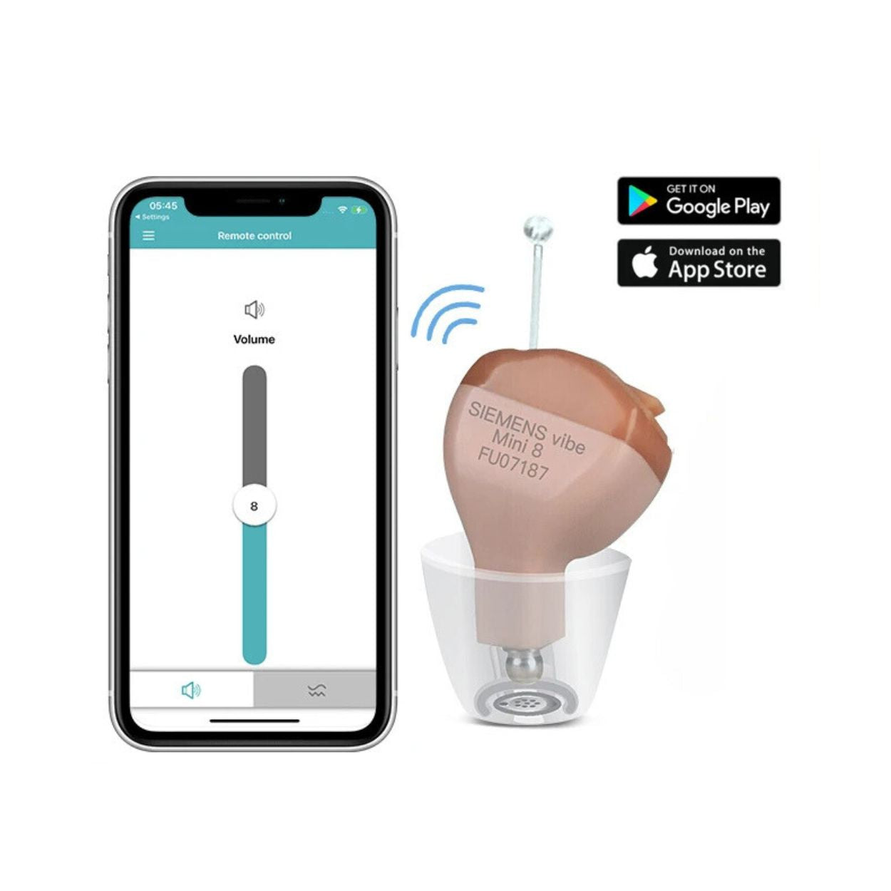 Selfhears™ ITC Mini Invisible Hearing Aids (App Controlled)