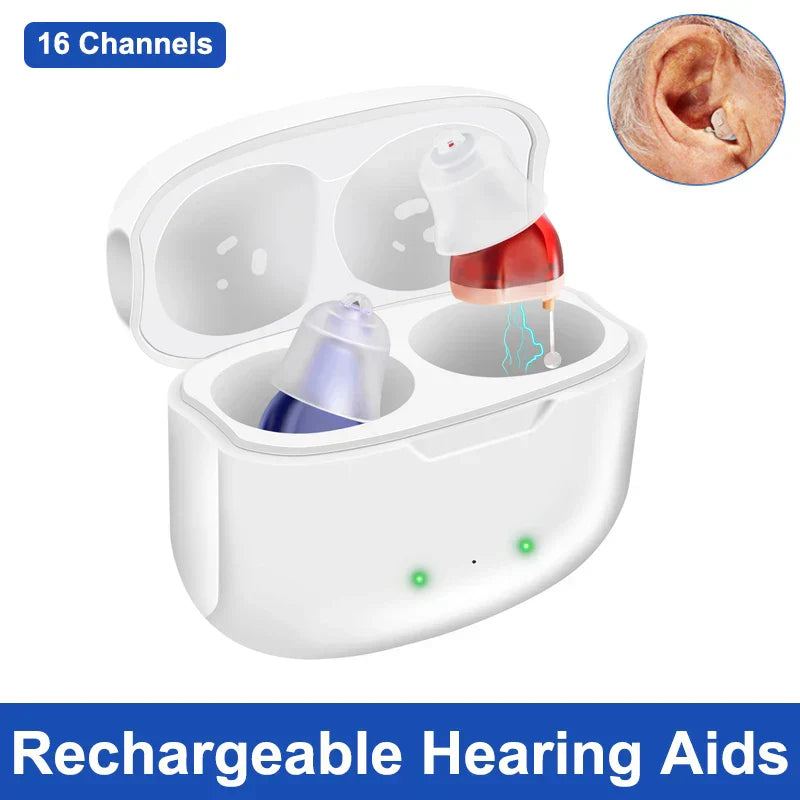 VoiceVivid™ SereneSilence Invisible Hearing Aids (Pair of 2)