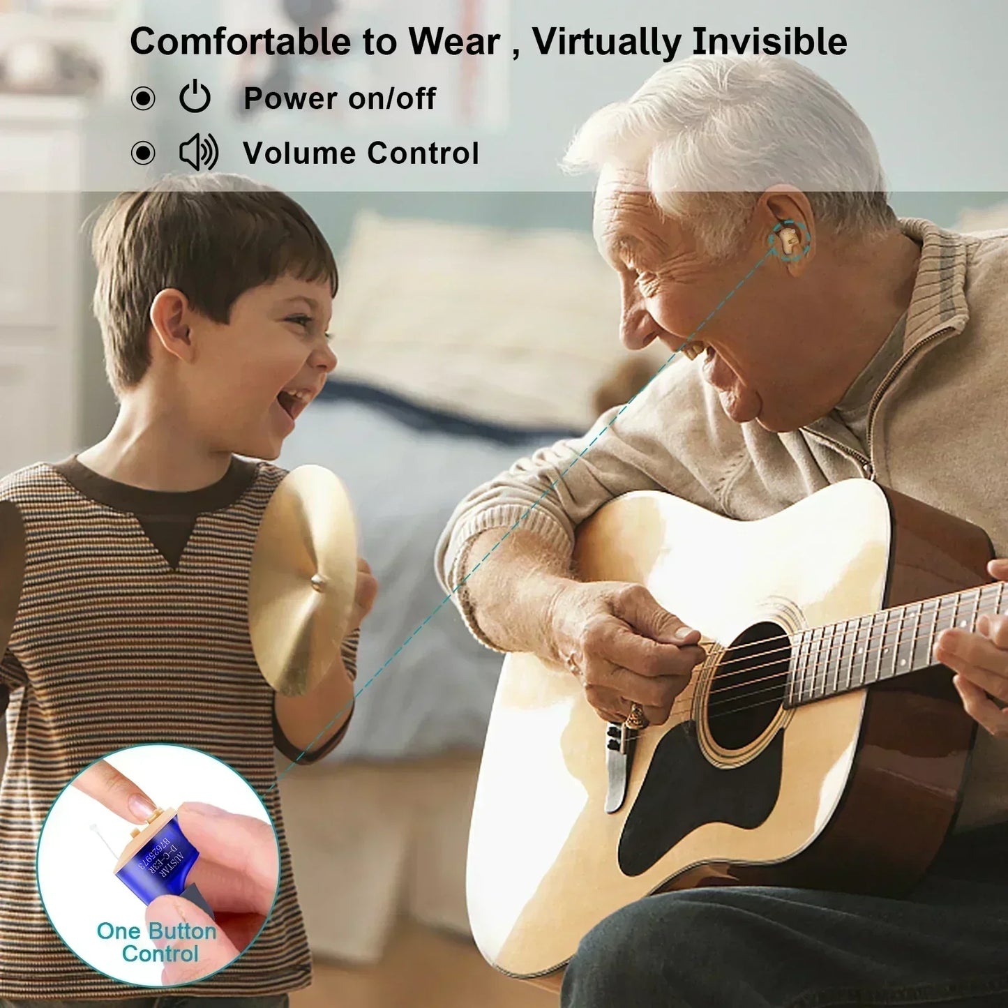 Selfhears™ Invisible Hearing Aids CIC (Pair Of 2)