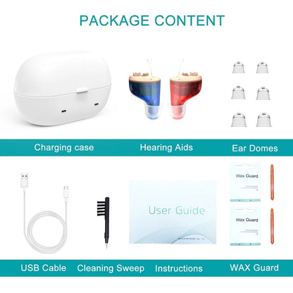 Selfhears™ Invisible Hearing Aids CIC (Pair Of 2)