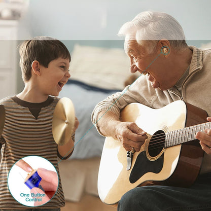 1x HeaSouls CIC Hearing Aids + LED Ear Cleaner